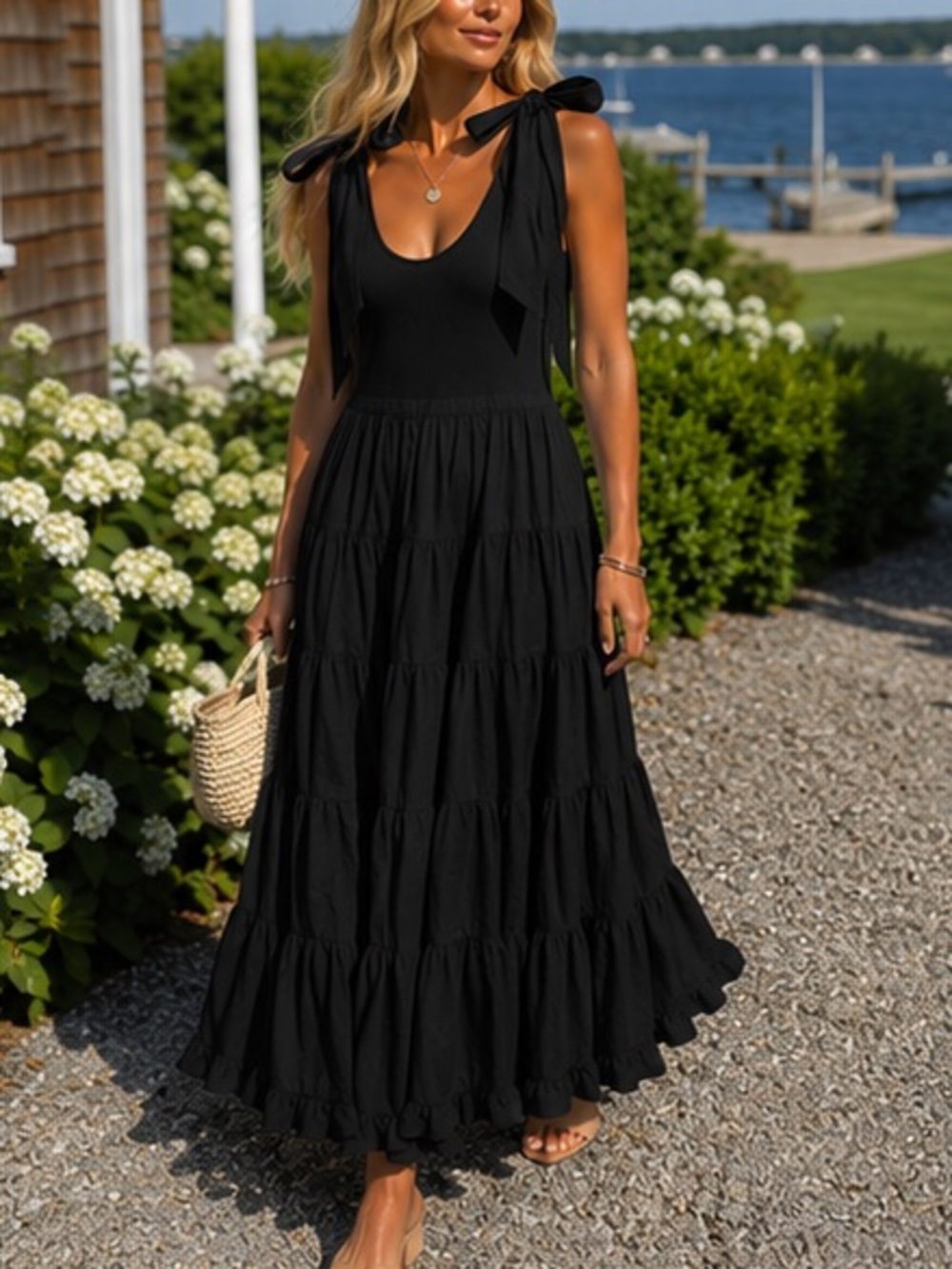 Ulla Johnson Hope Dress Black w/ pockets 100%‎ cotton